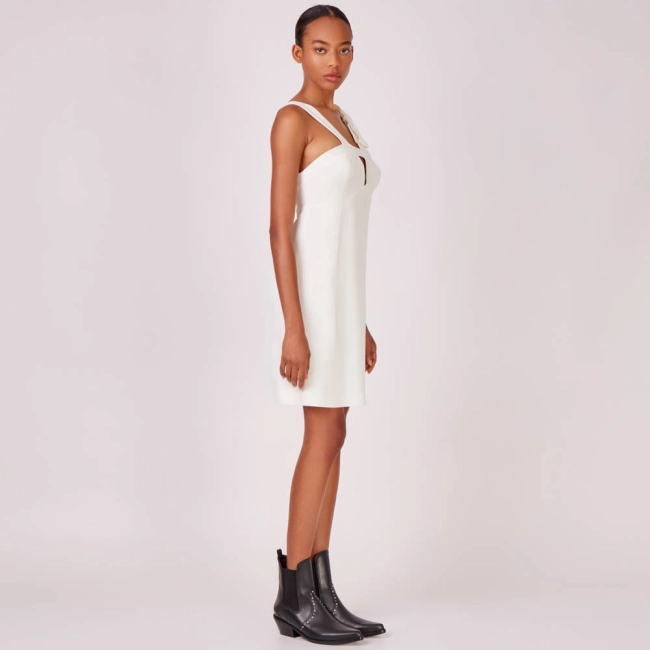 Vestido Crepe Bow Alexa (ref 3e5d)