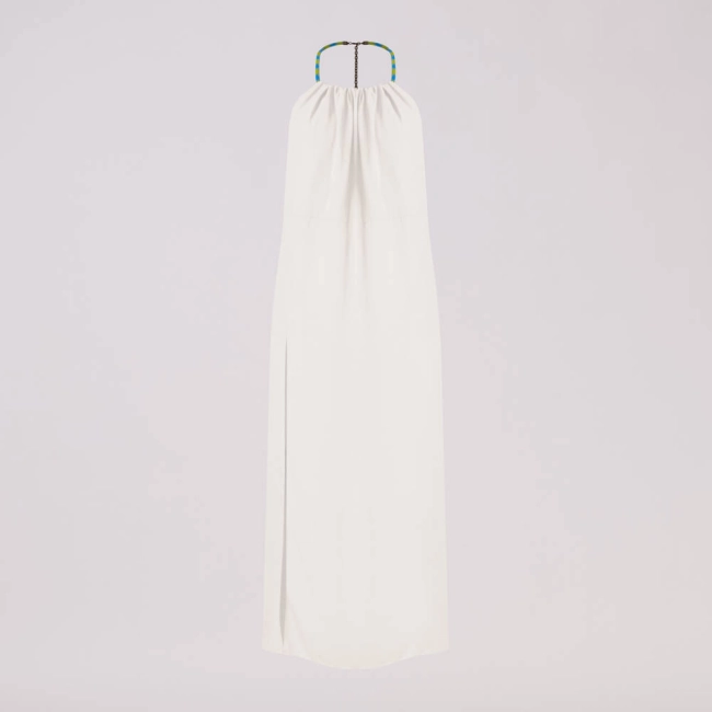 Vestido Crepe Corda Lais