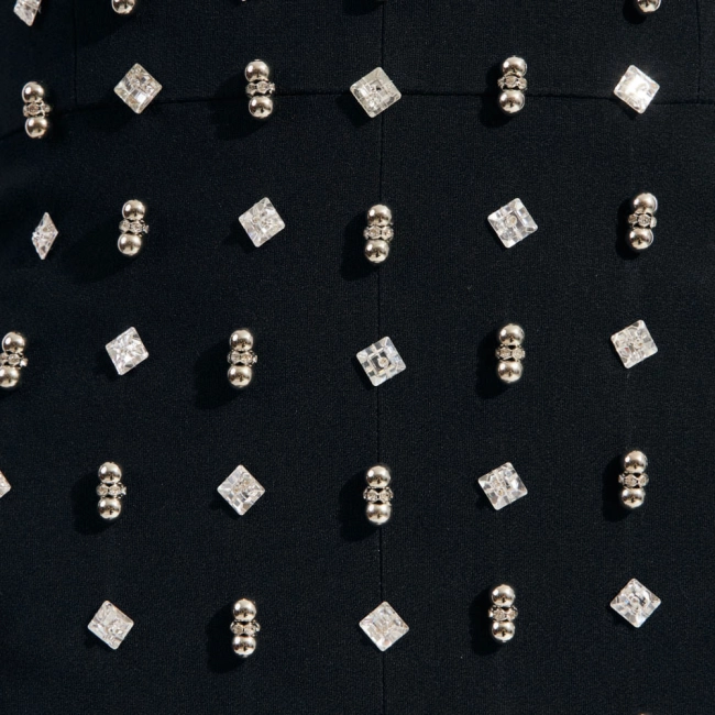 Vestido Crepe Cristal Chloe