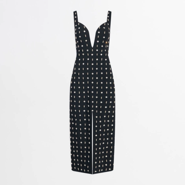 Vestido Crepe Cristal Chloe