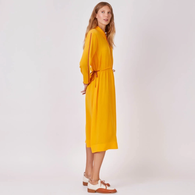 Vestido Crepe de Seda Claudia (ref 5fef)