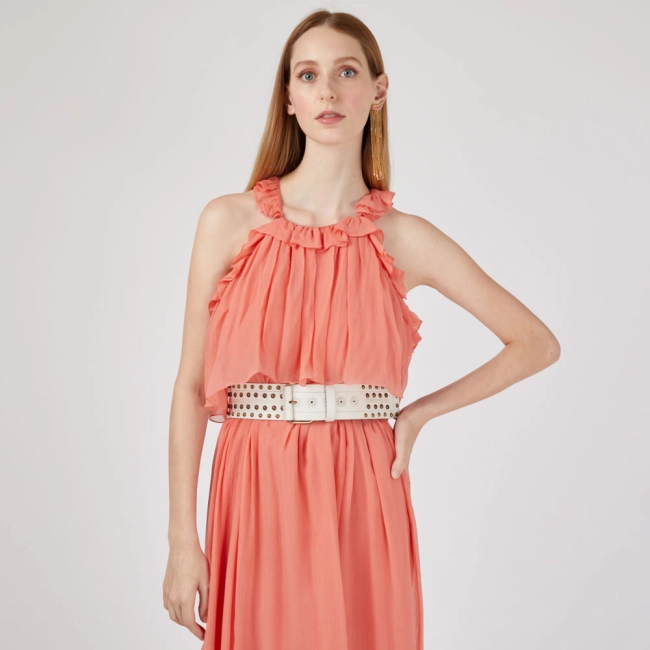 Vestido de Chiffon Bianca (ref 4e58)