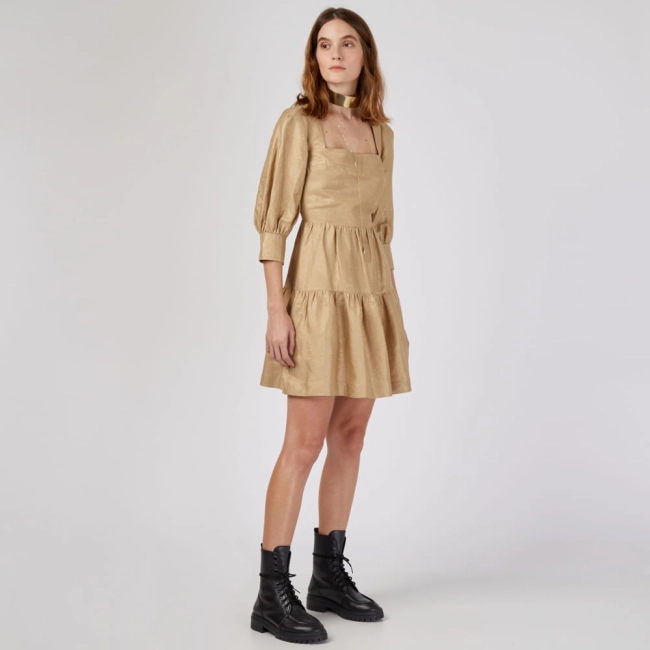 Vestido de Linho Ori
