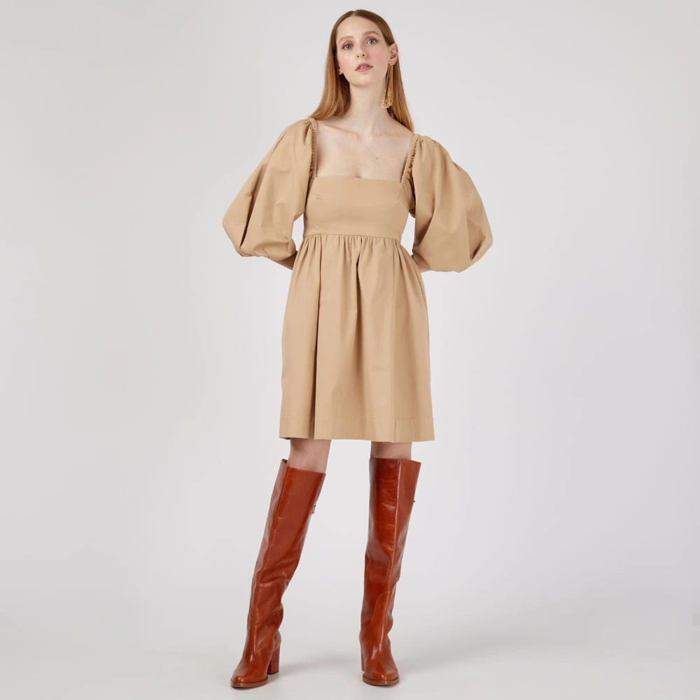 Vestido de Sarja Gisele