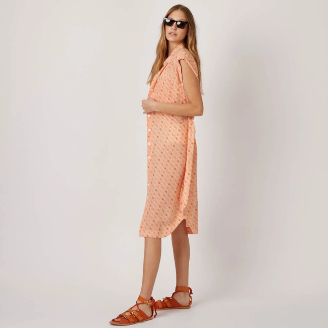 Vestido de Seda Iris