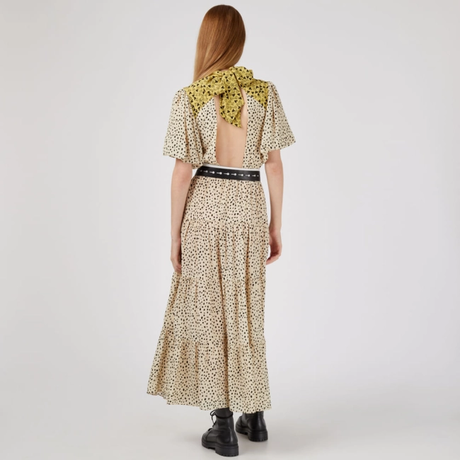 Vestido de Seda Juliana (ref e5a4)