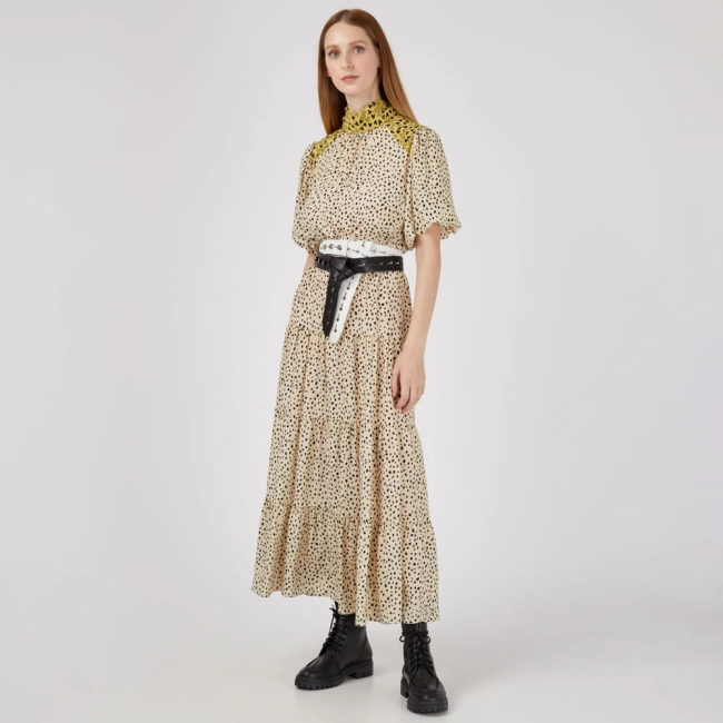 Vestido de Seda Juliana (ref e5a4)