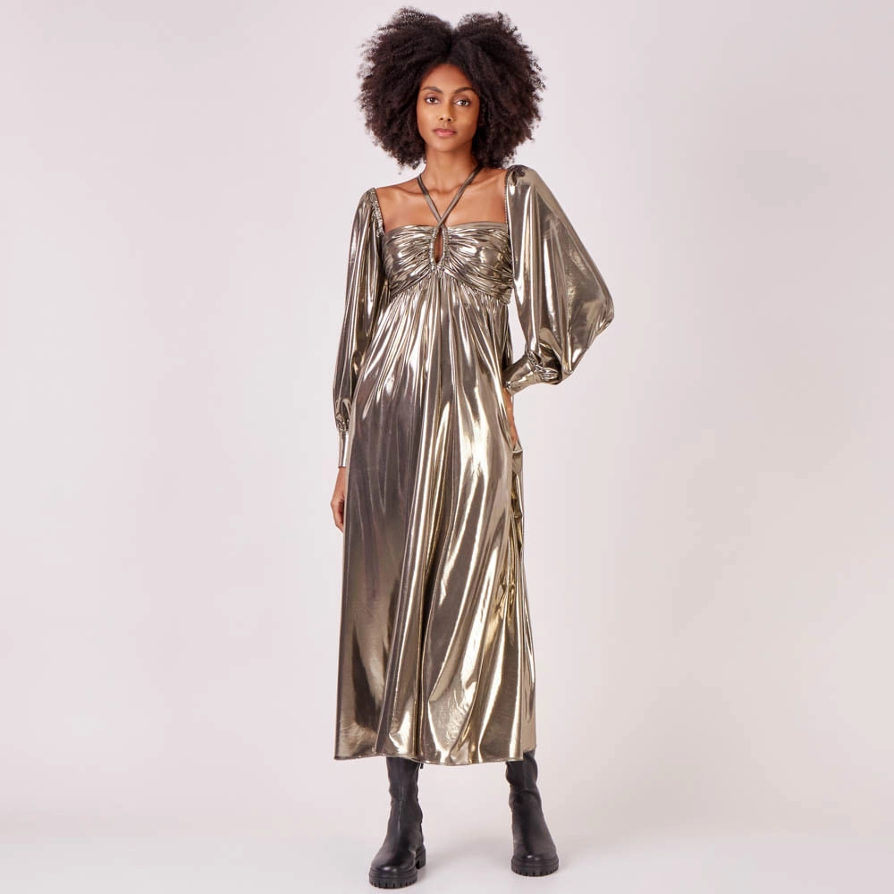 Vestido Malha Líquida Wasser