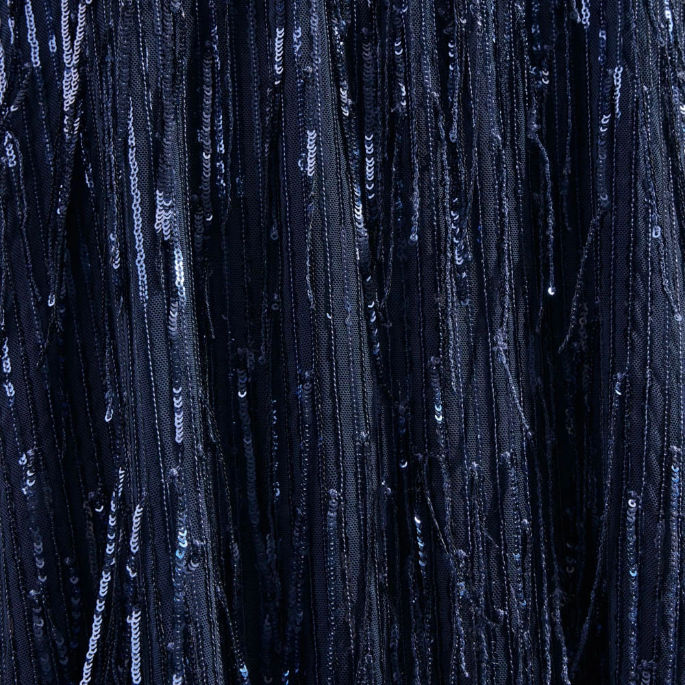 Vestido Paetê Franjas Fabi