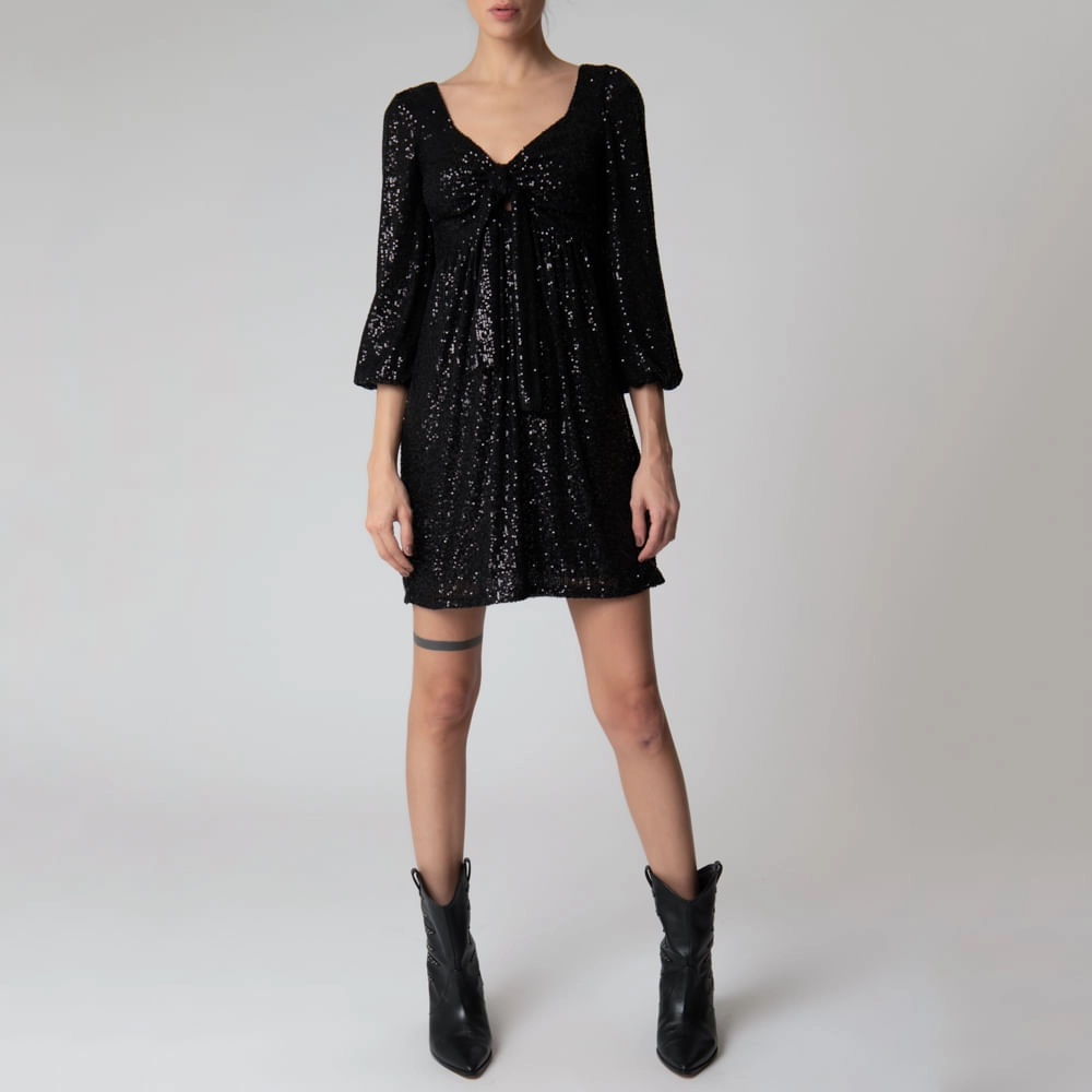 Vestido Paete Blow Mandy