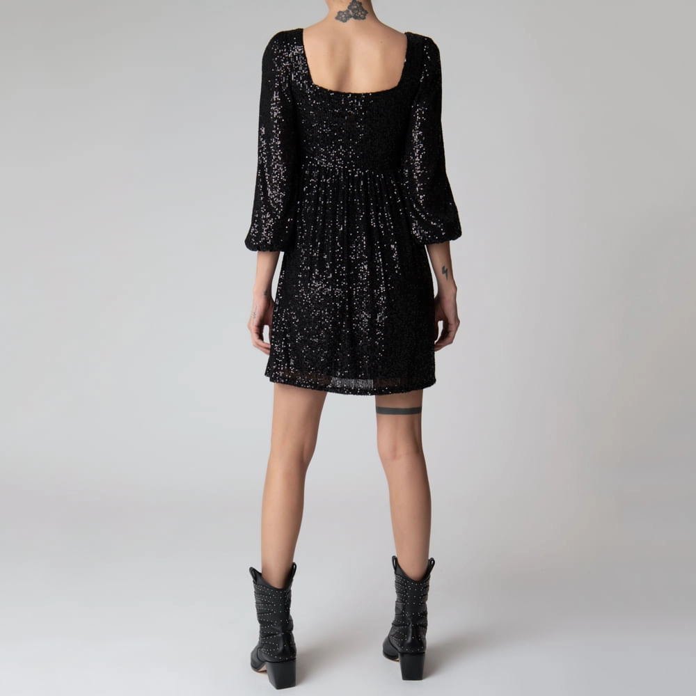 Vestido Paete Blow Mandy