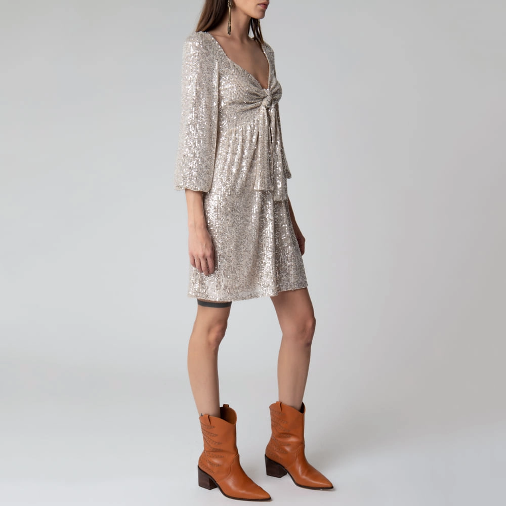 Vestido Paete Blow Mandy