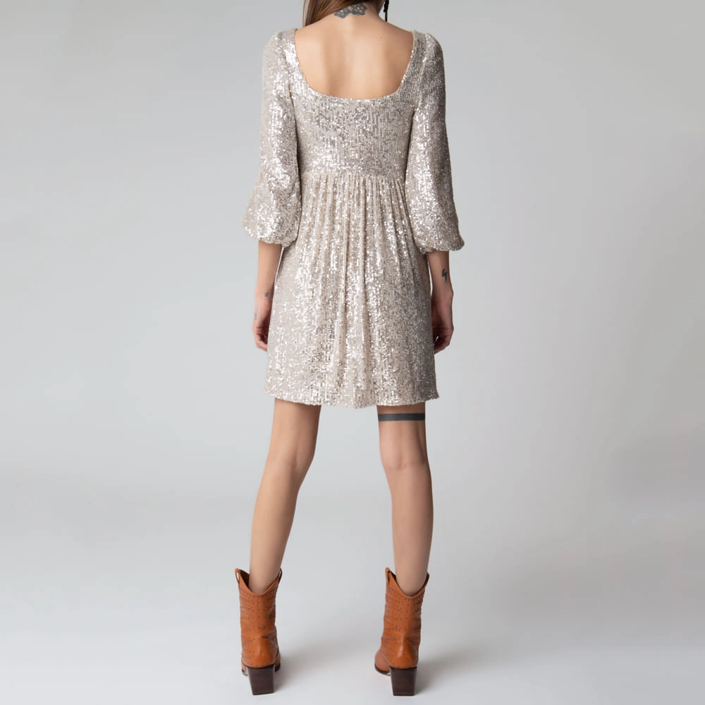 Vestido Paete Blow Mandy