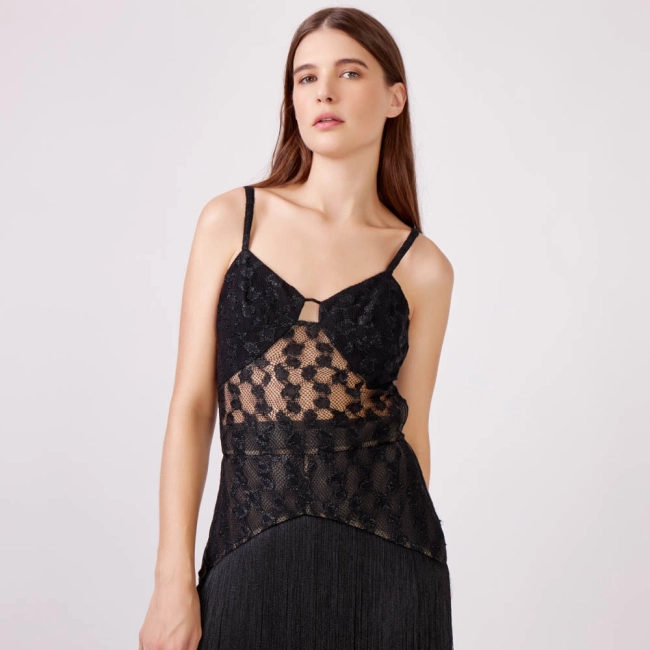 Vestido Renda Feline Rebeca