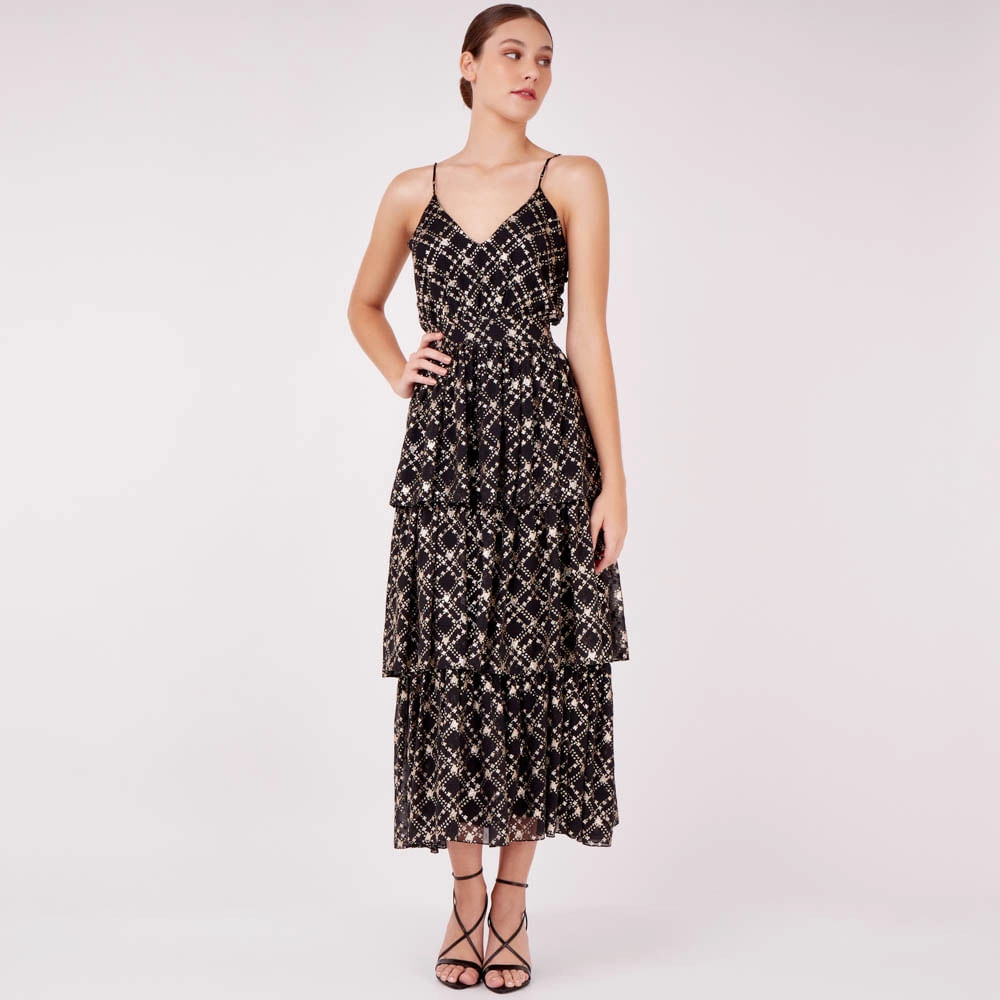 Vestido Seda Star Sasha