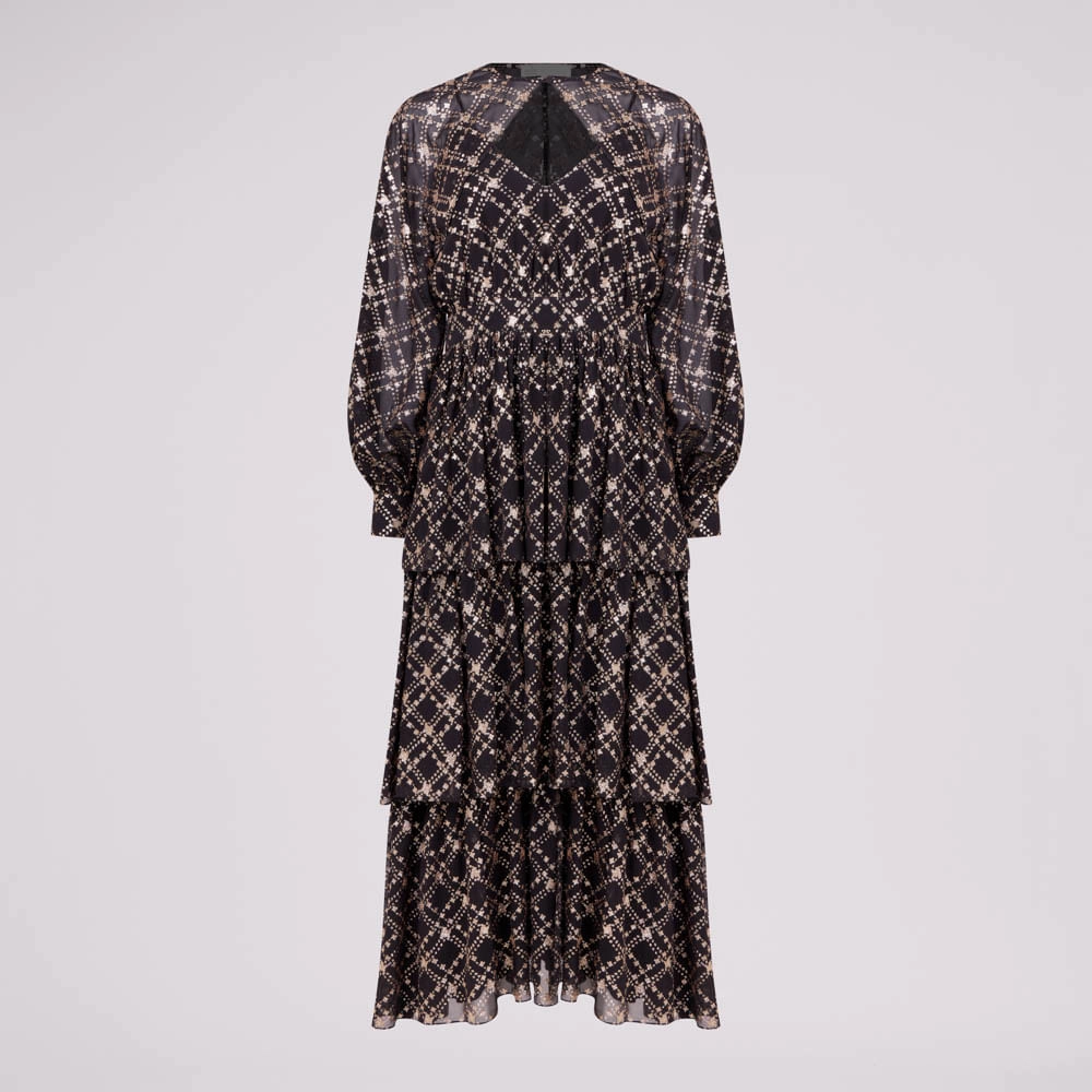 Vestido Seda Star Sasha