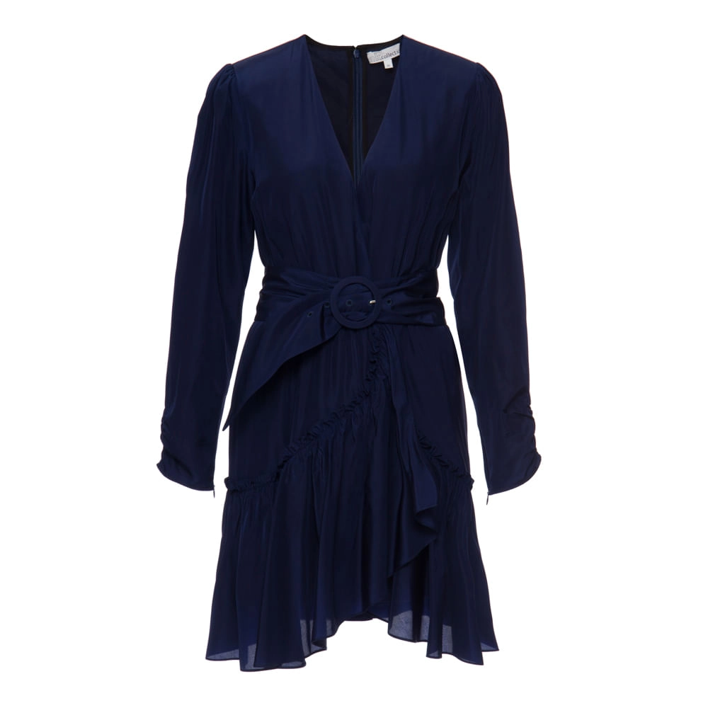 Vestido Tafeta Clara