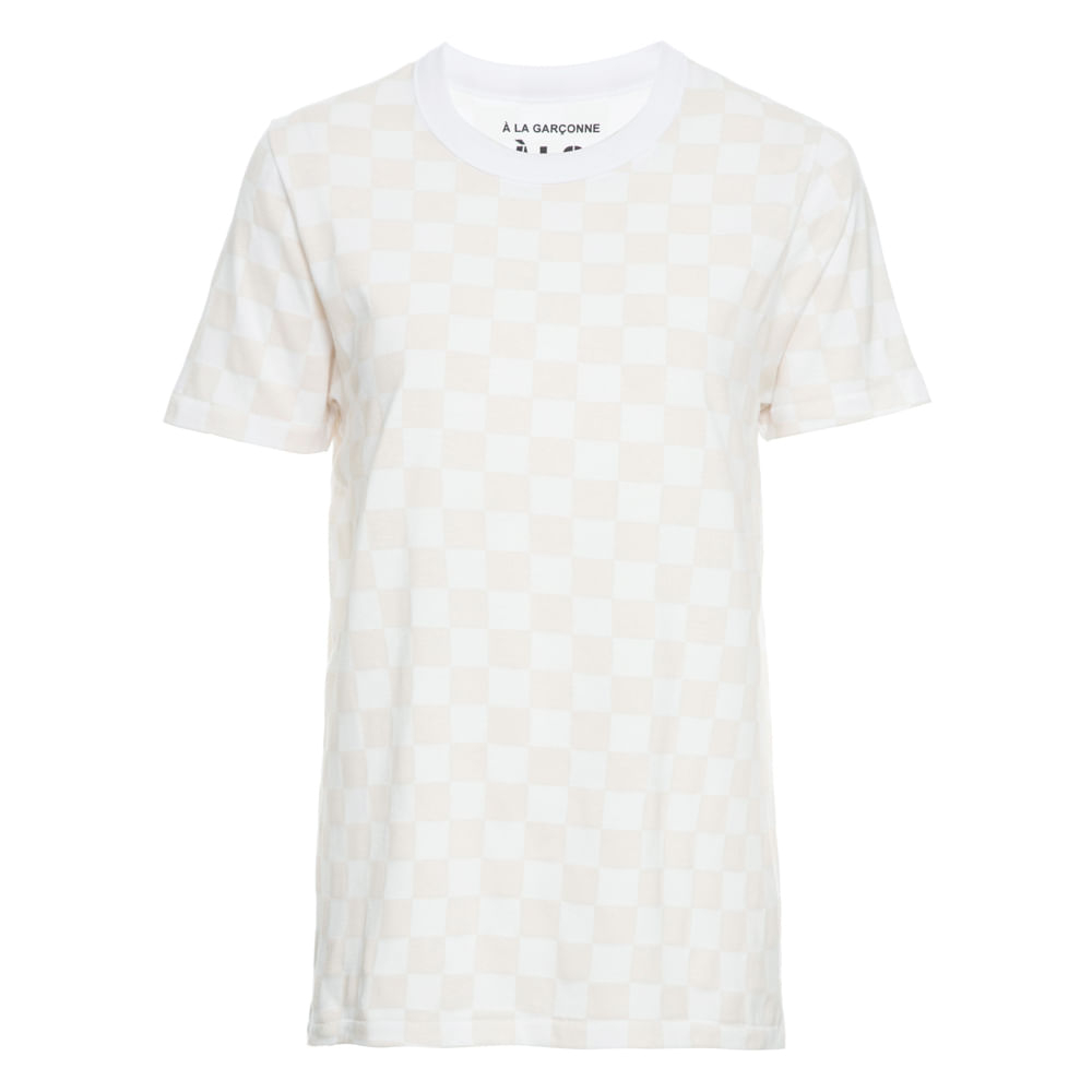 Camiseta Quadriculada a La Garconne