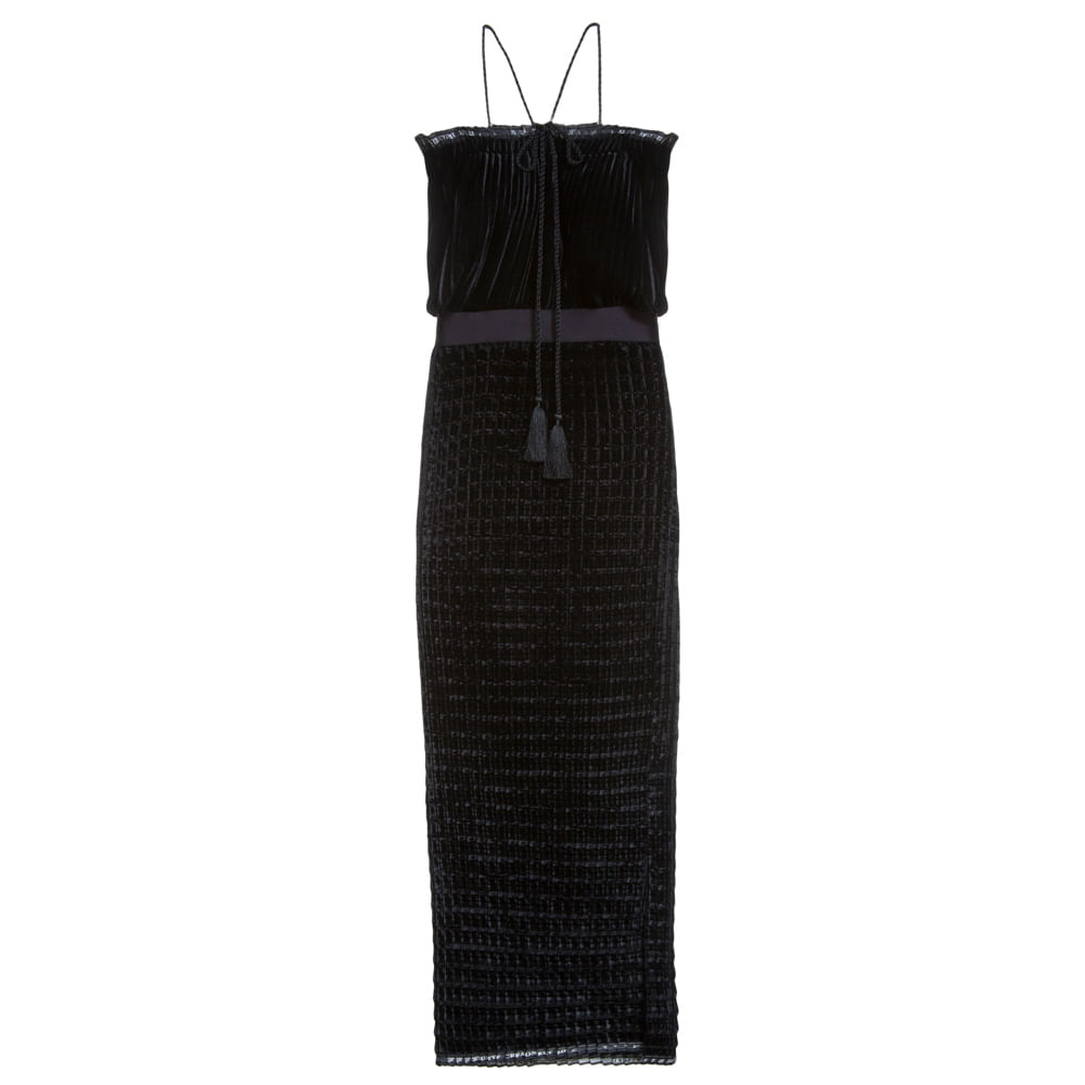 Vestido Plissado a La Garçonne