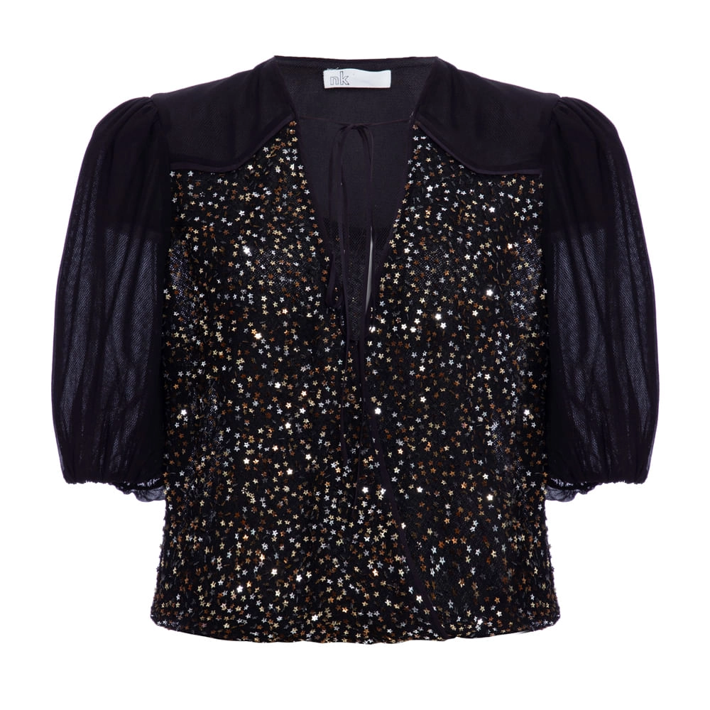 Blusa Tule Antares Mabel