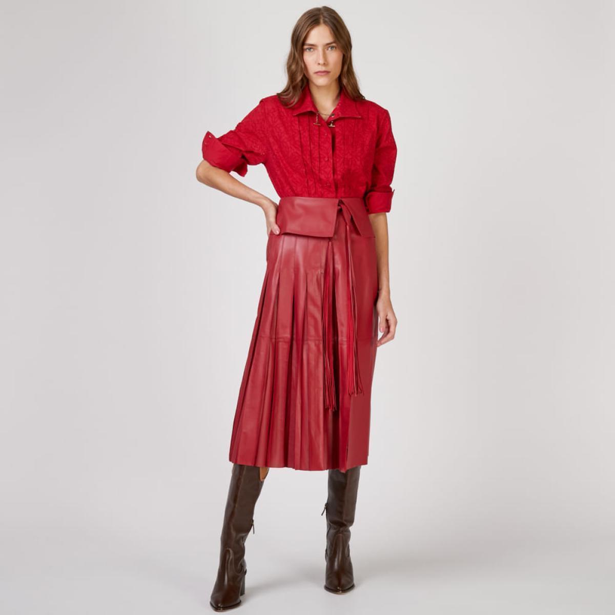 Saia Mestiço Plum