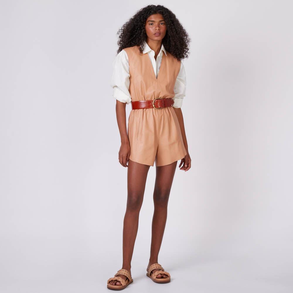 Jumpsuit de Couro Marta