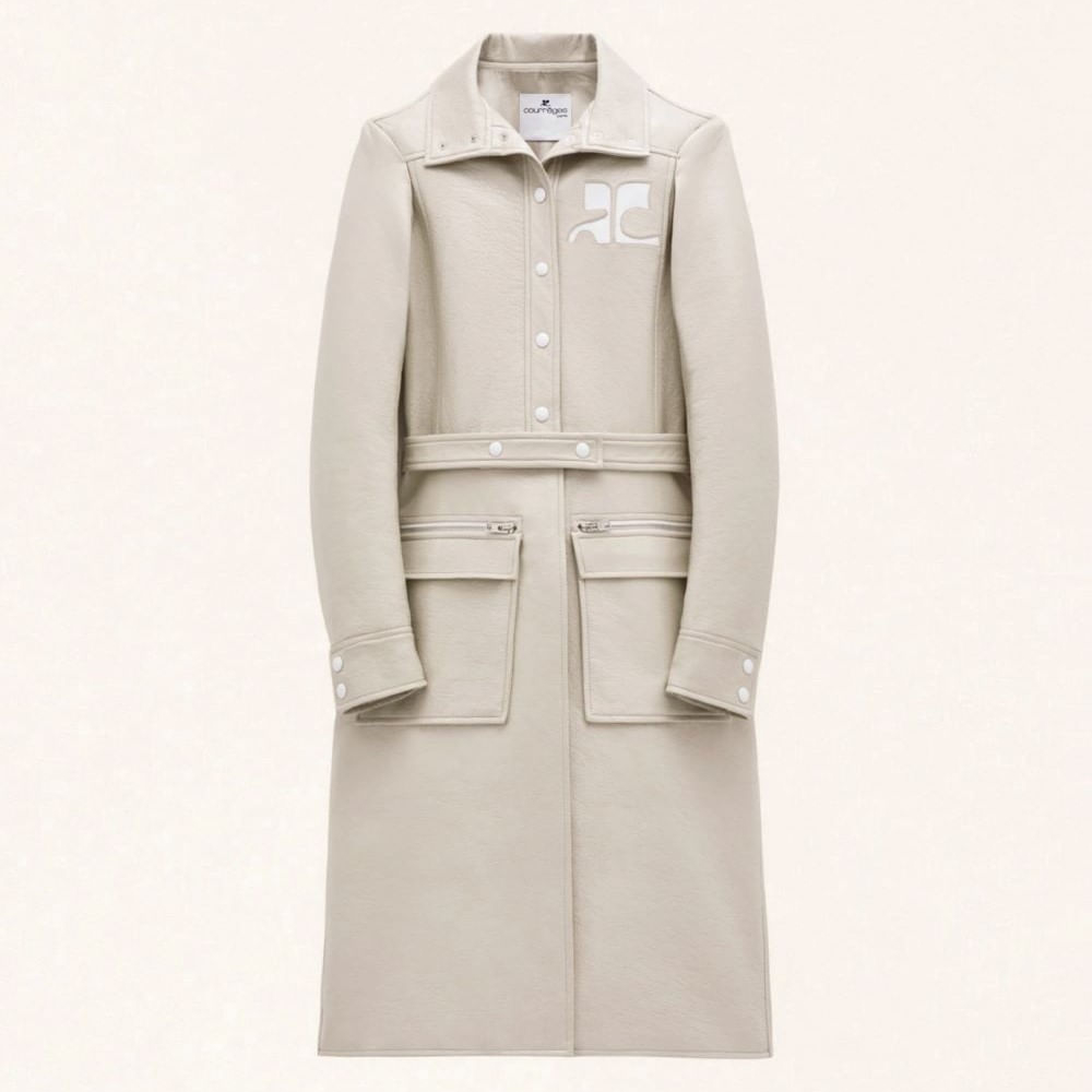 Trench Coat Vinil Reedition Courrèges