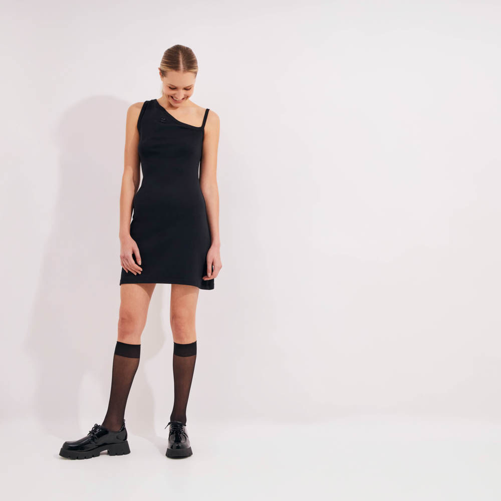 Vestido Um Ombro Só Courrèges