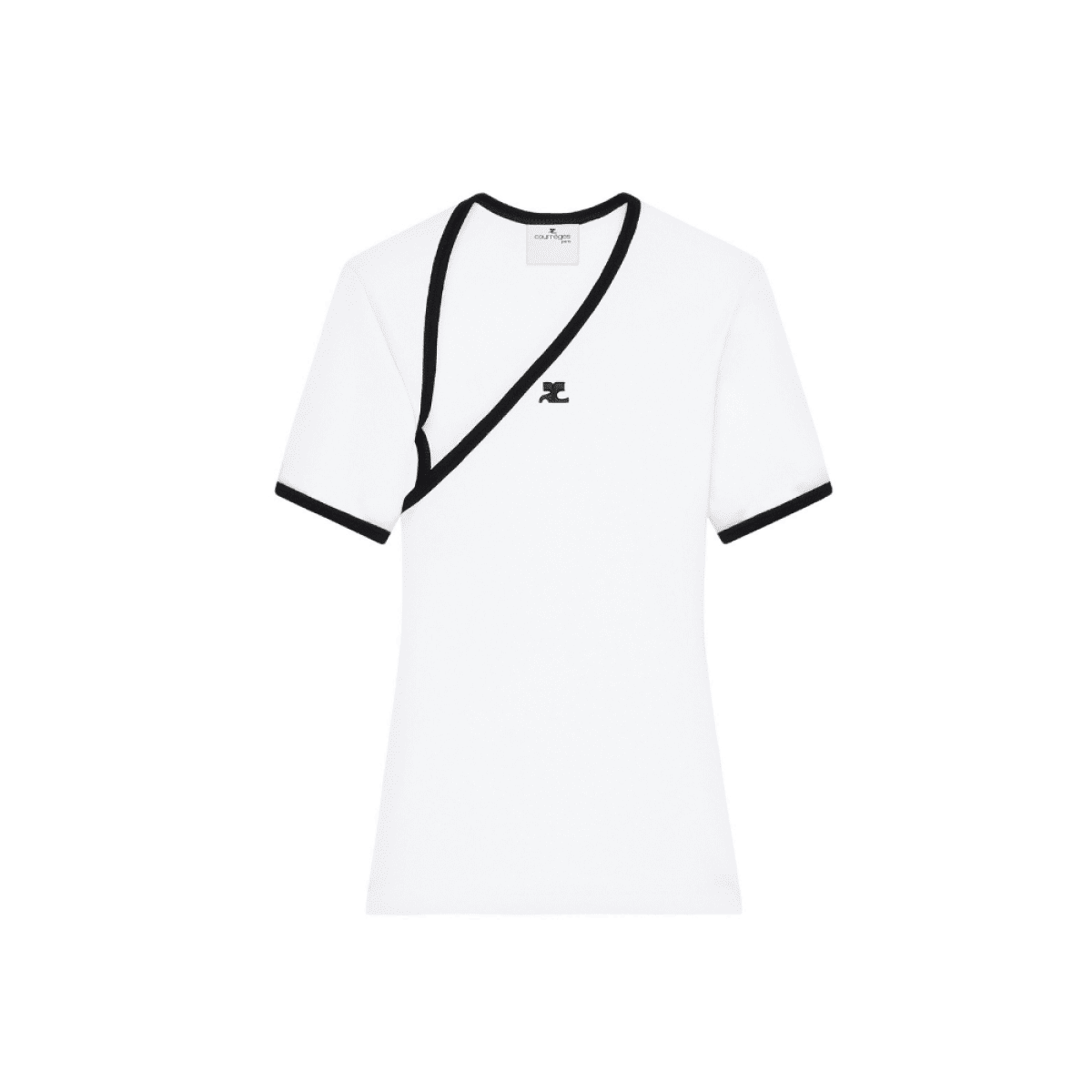 Camisa Com Contraste Courrèges