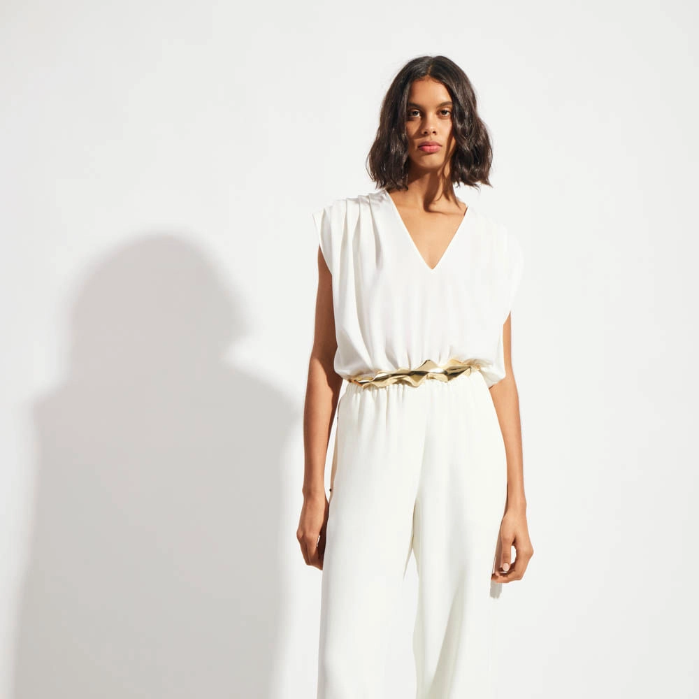 Cinto Metal Curvas Lisa