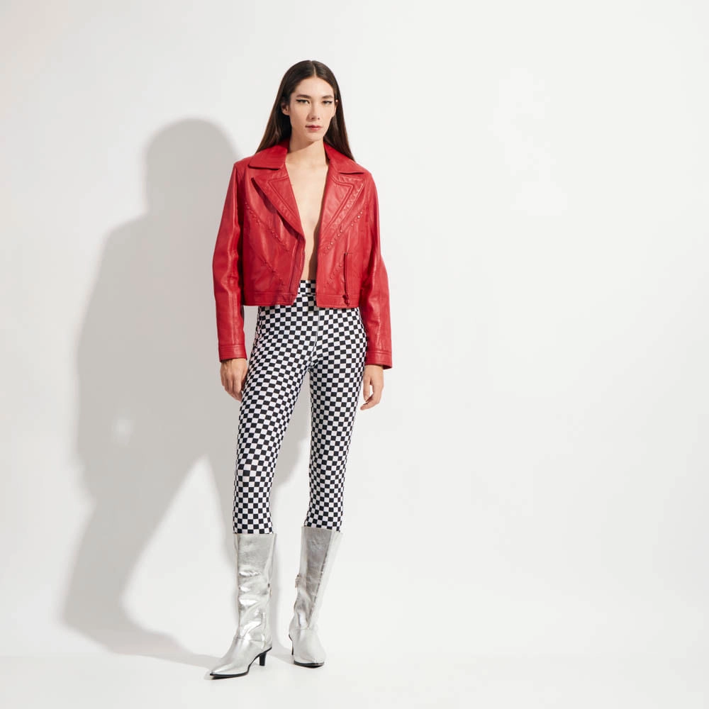 Jaqueta Couro Heart Chloe