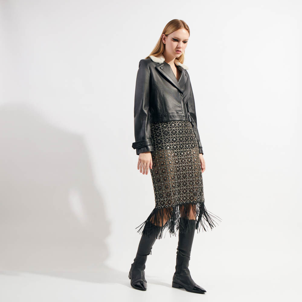 Jaqueta Couro Pelo Jack