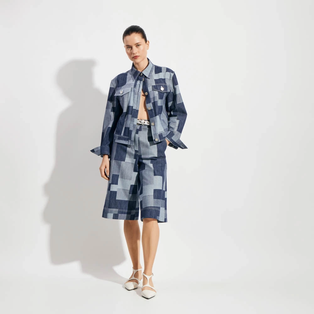 Jaqueta Patch Denim Daren