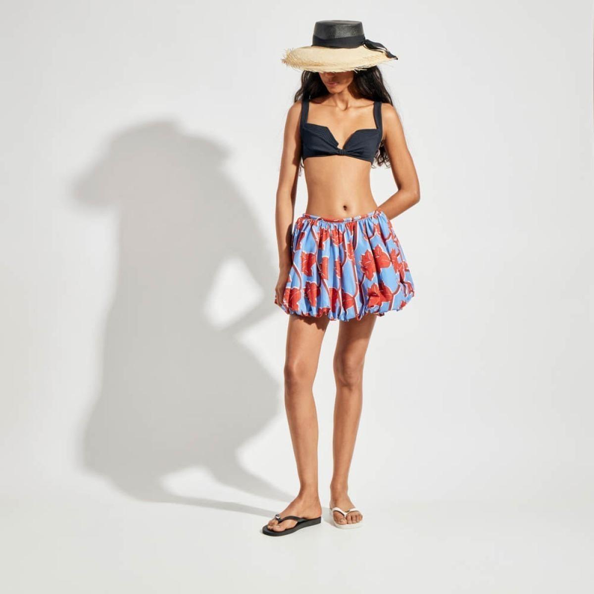 Mini Saia Estampada Lo de Lui