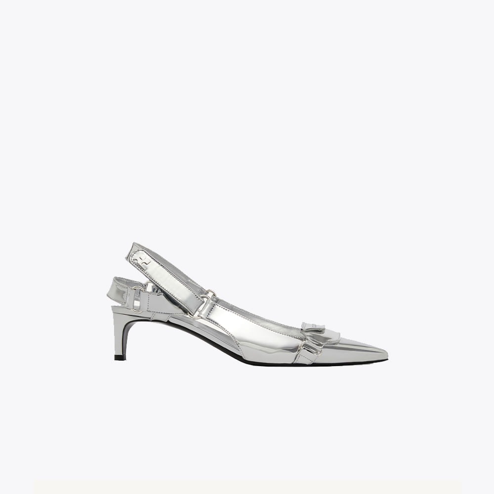 Sapato Pump Race Mirror Courrèges
