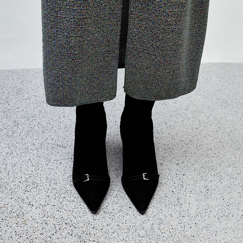 Bota Camurça Stretch Ayla