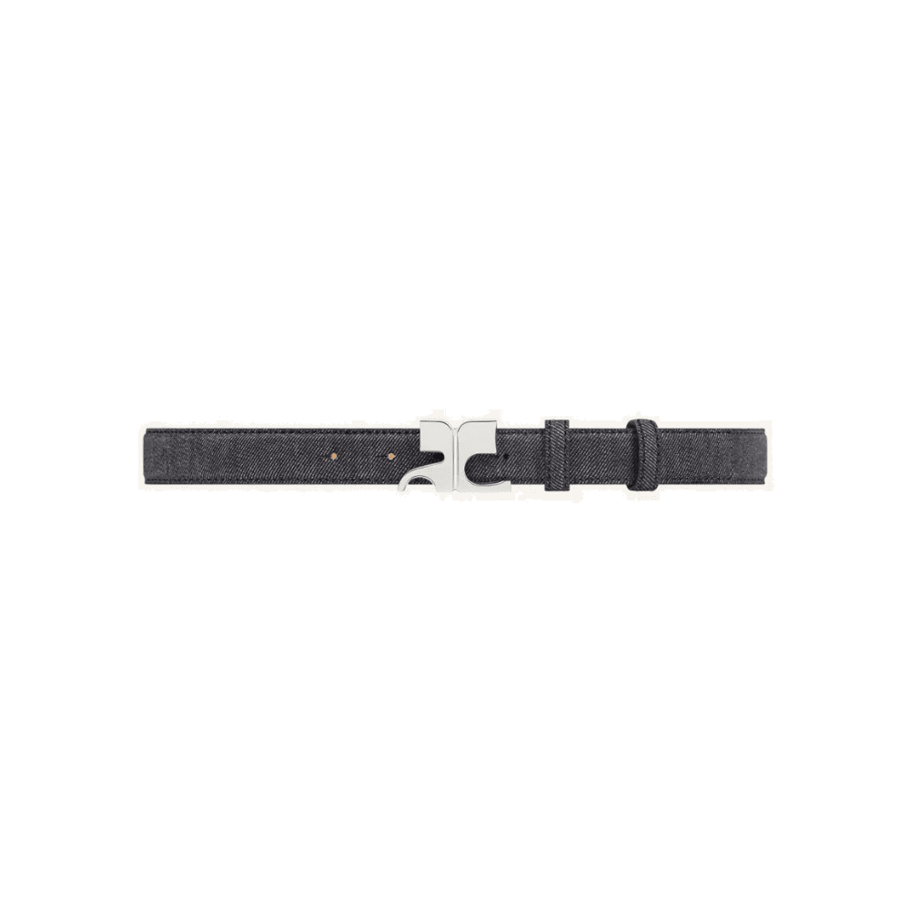 Cinto Ac Raw Denim Belt Courrèges