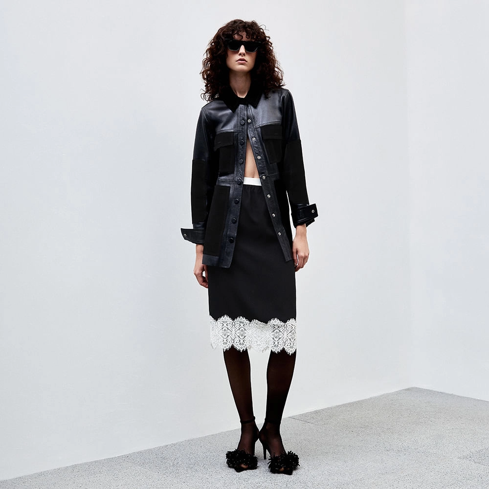 Saia Crepe Lingerie Megan