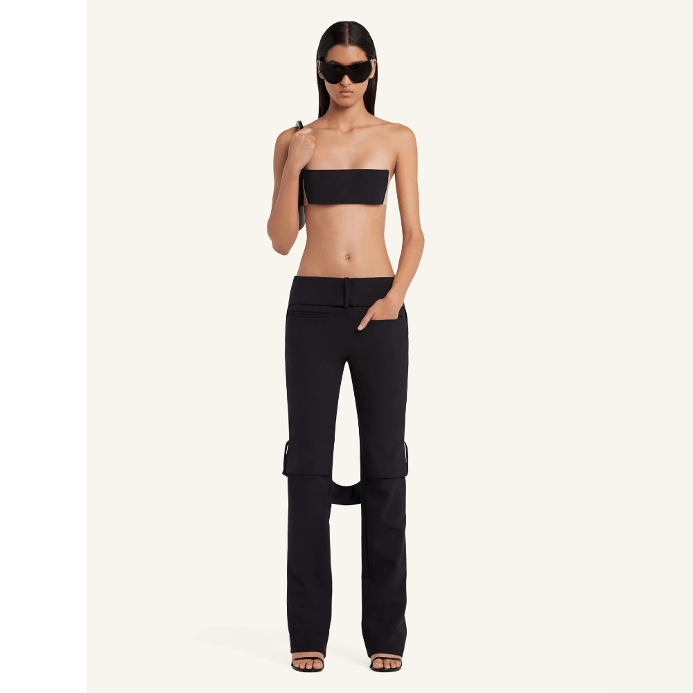 Top Illusion Crepe Jersey Courrèges
