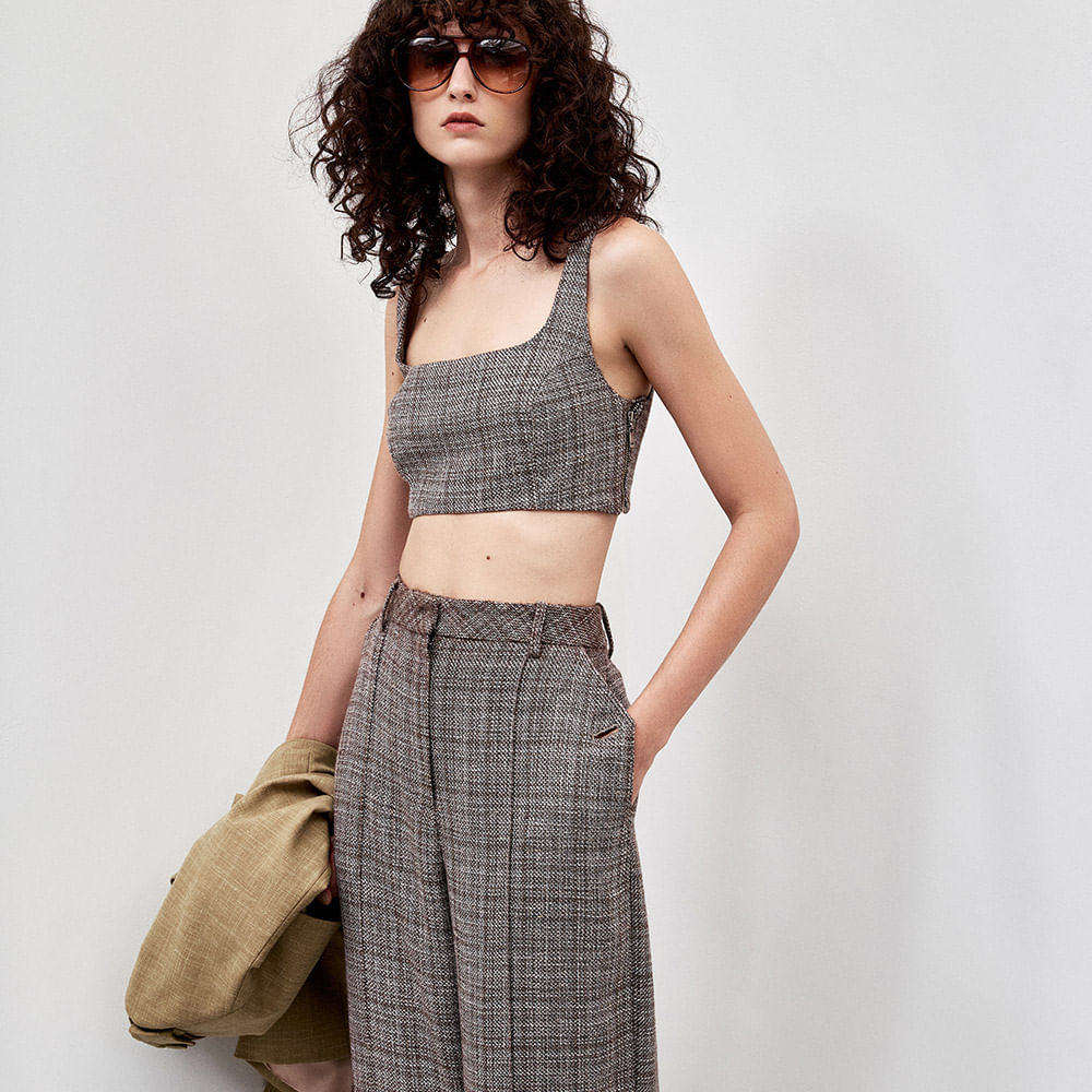 Top Linen Mouline Catarina