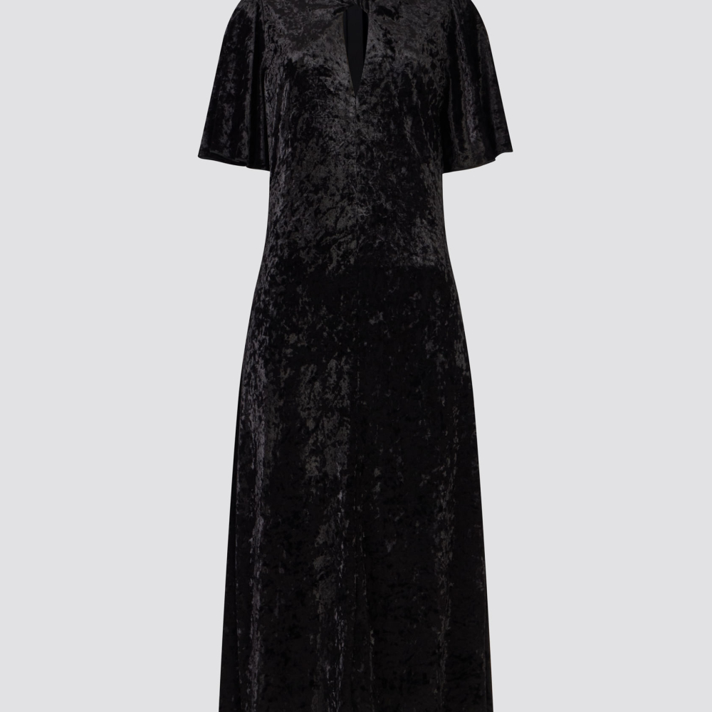 Vestido Veludo Stains Triz