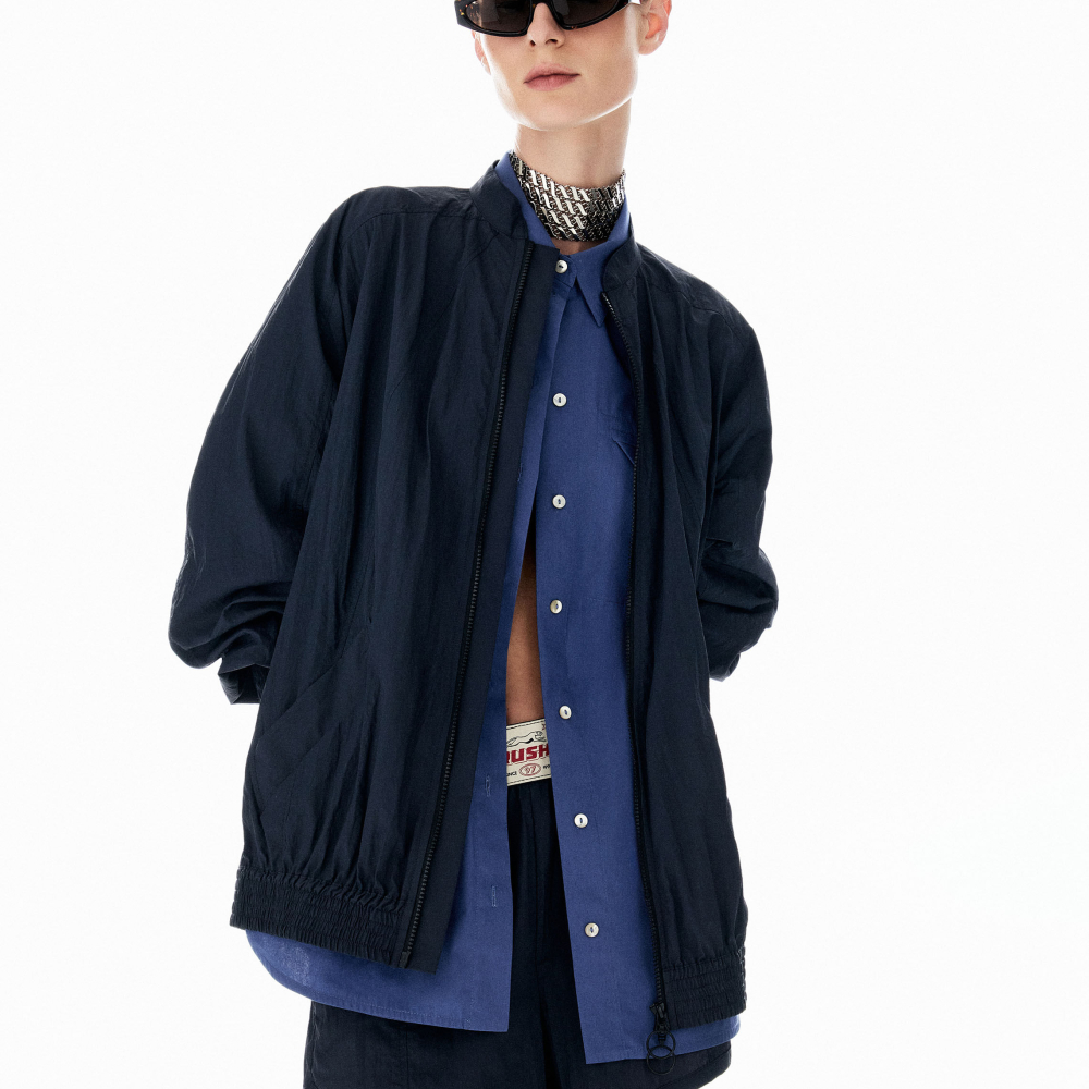 Jaqueta Nylon Blue Molly