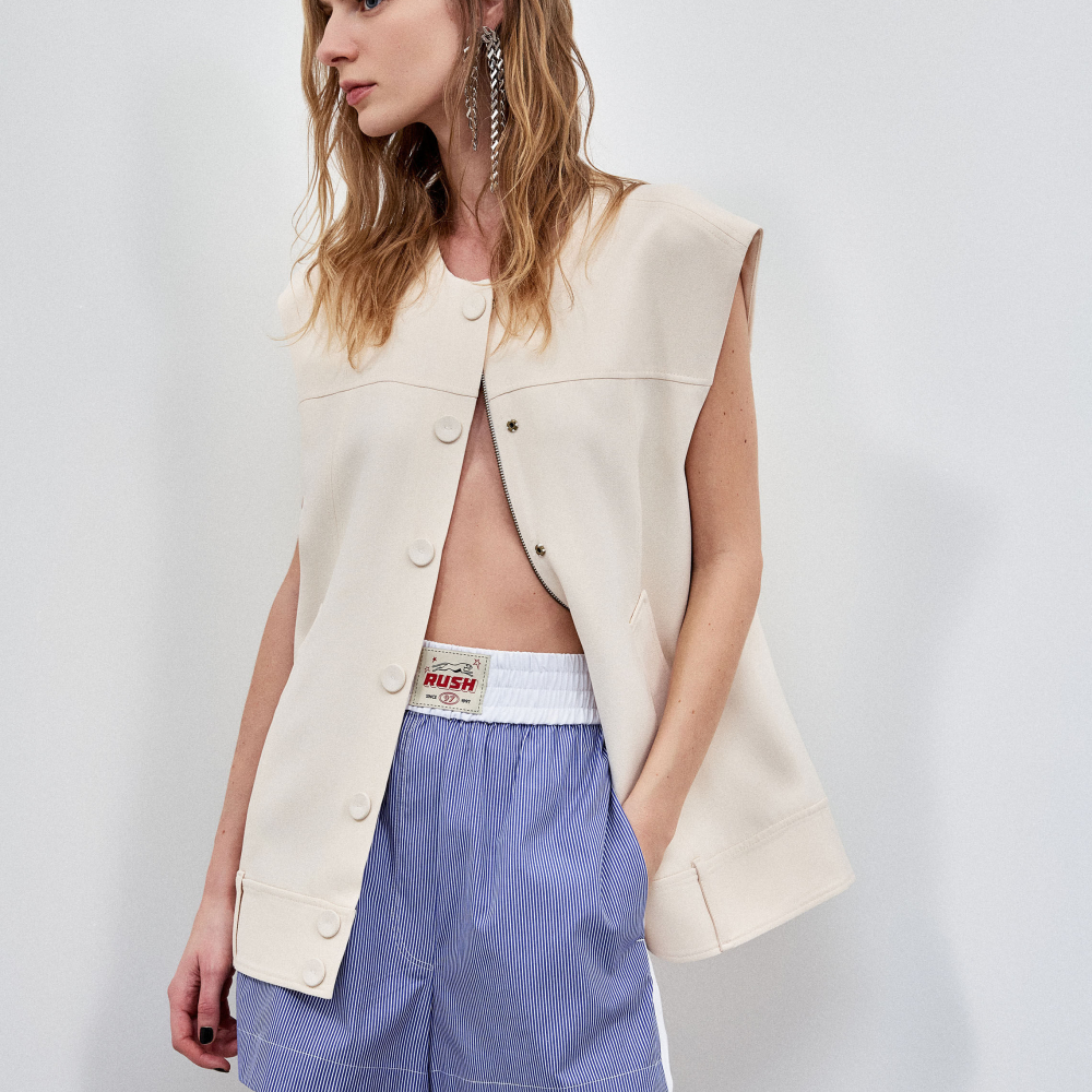 Shorts Tricoline Mix Antonia