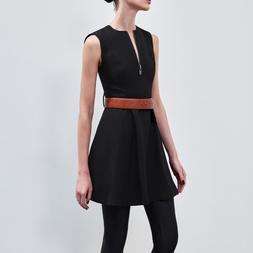 Vestido Crepe Road Corine