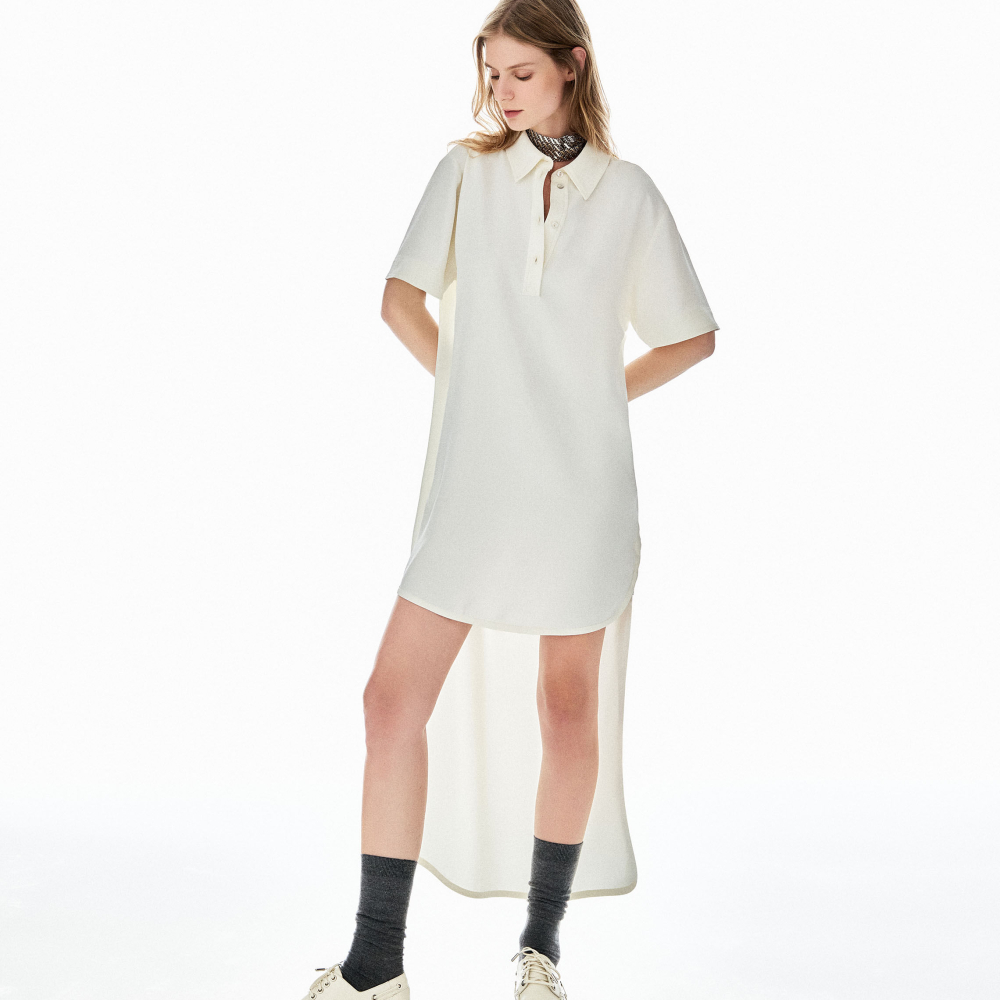 Vestido Crepe Round Gwen