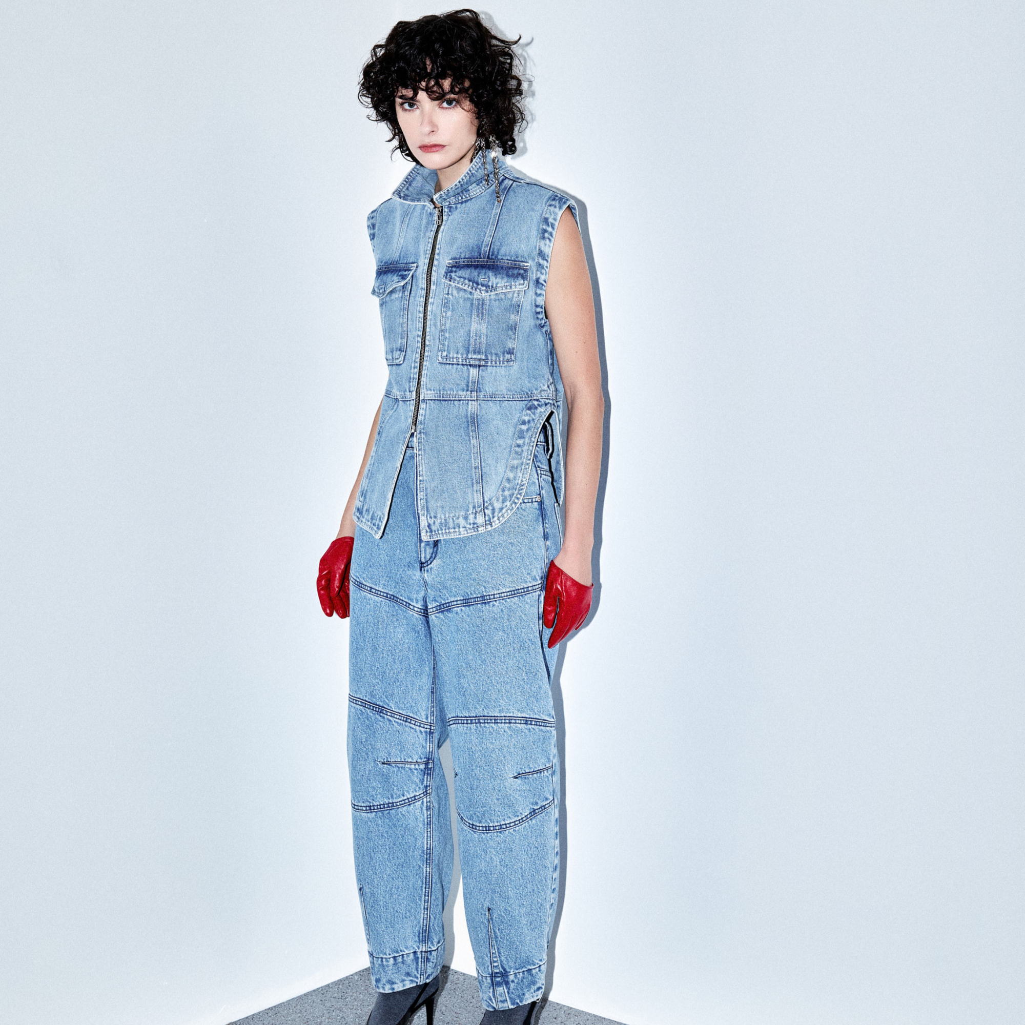 Colete Jeans Lana