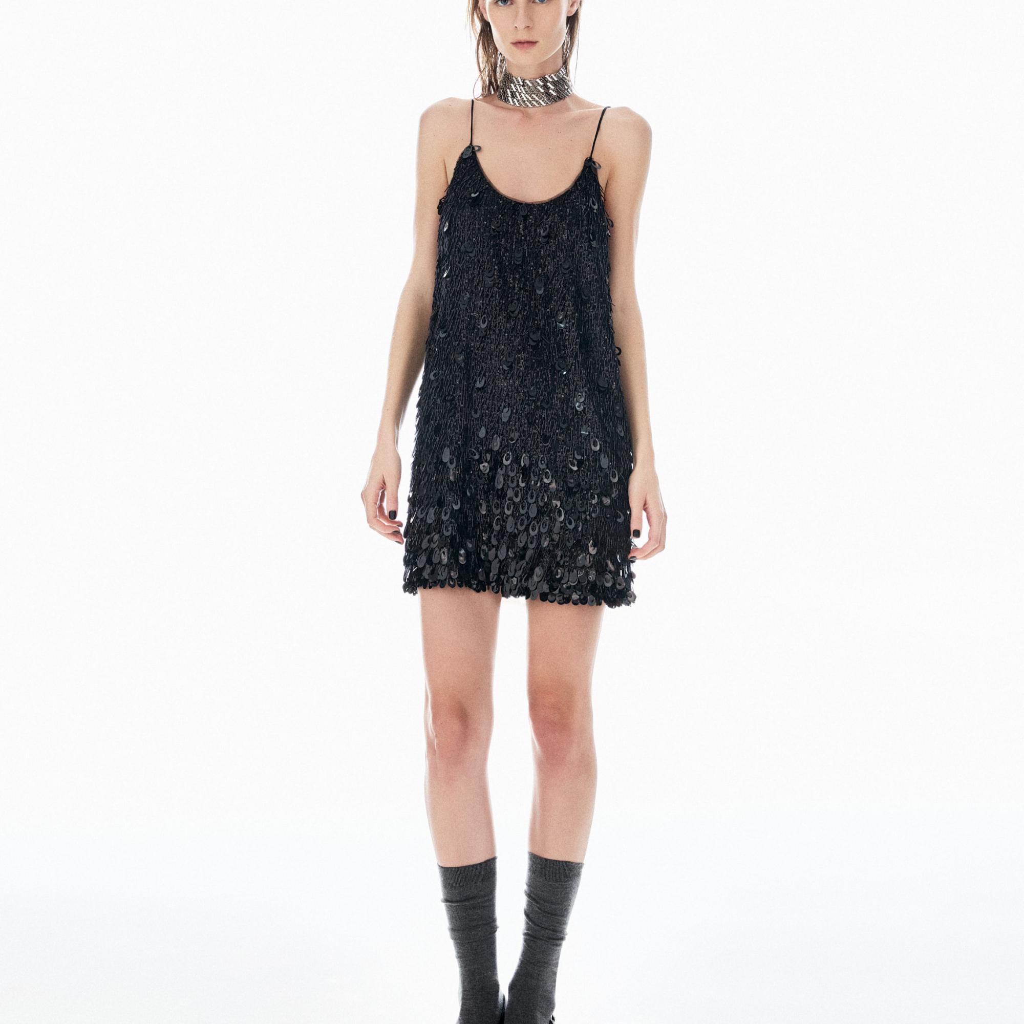 Vestido Paetê Rush Remi