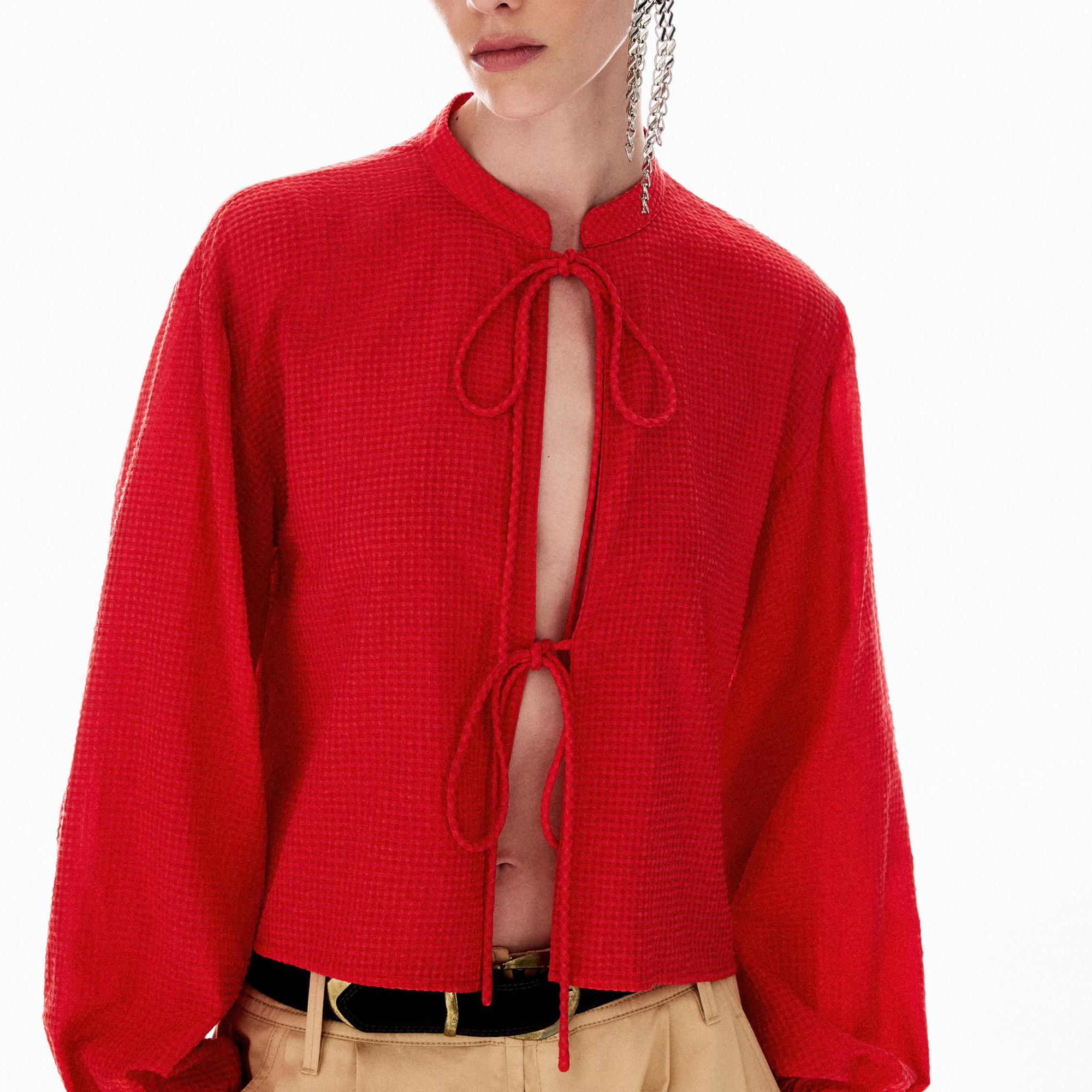 Blusa Crinkle Zora