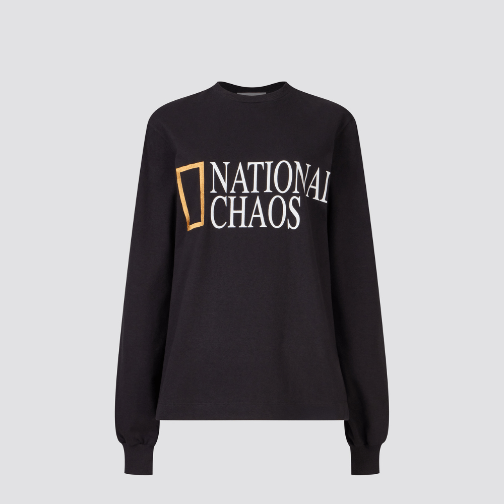 Camiseta Manga Longa National Chaos Francesca