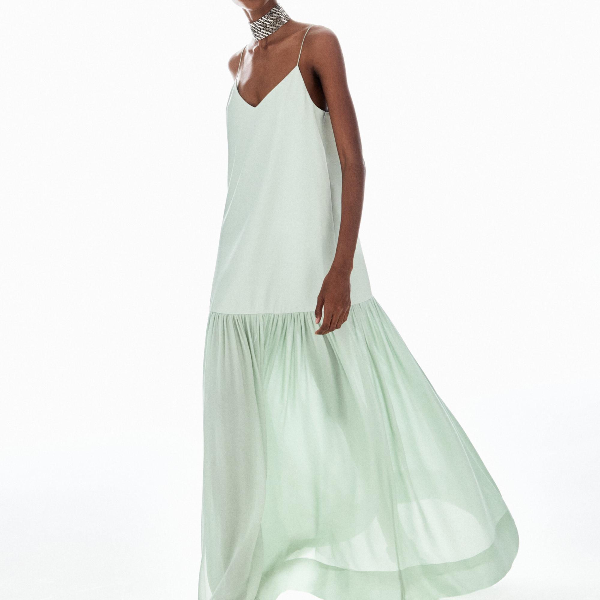 Vestido Crepe Glow Gaby
